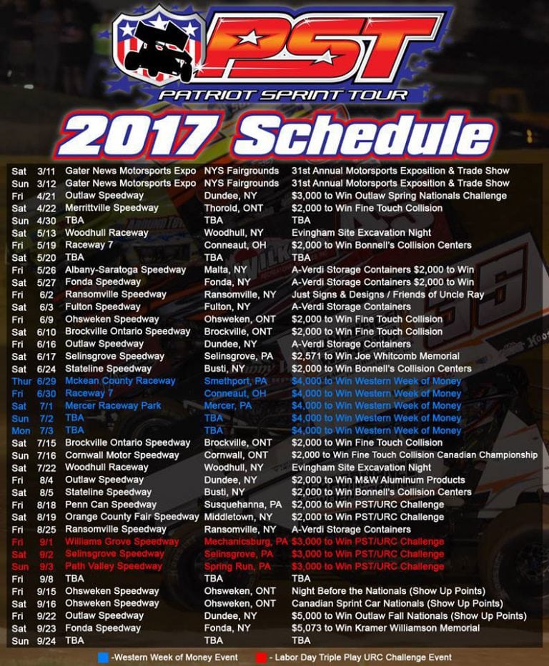 Patriot Sprint Tour Unveils Ambitious 2017 Schedule Race Pro Weekly