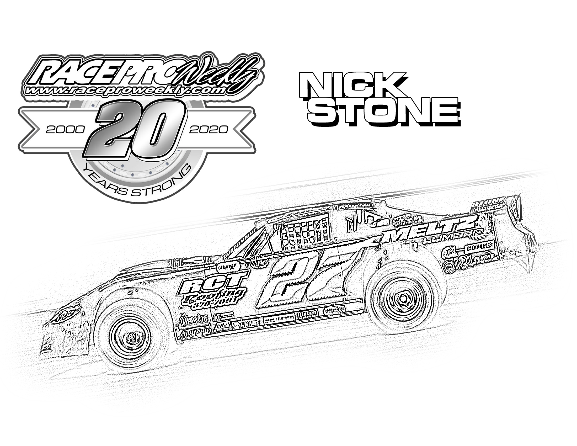 latemodel coloring pages